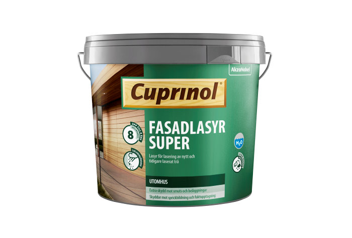 Fasadlasyr Svart 5 L Cuprinol