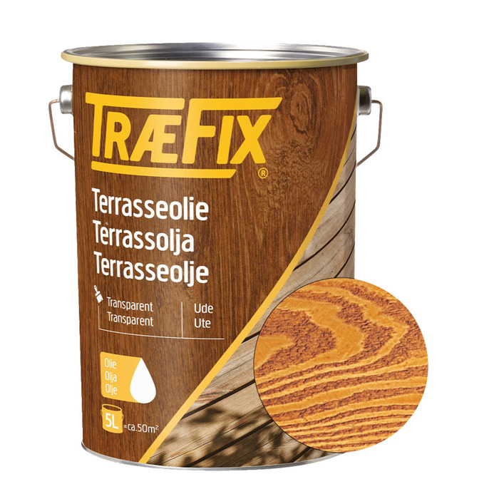 Terrassolja Furu 5 L Træfix