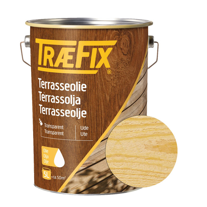 Terrassolja Klar 5 L Træfix