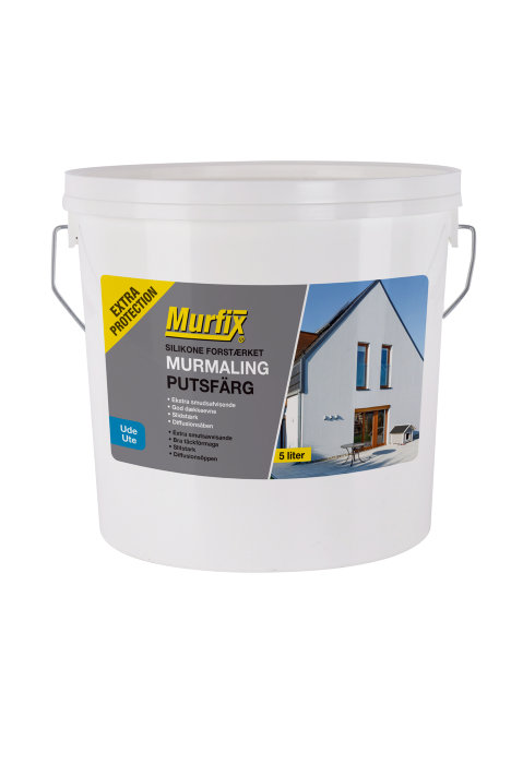 Putsfärg Silikat 5 L Grå Murfix