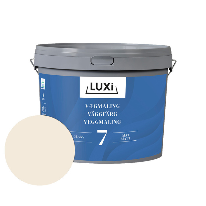 Väggfärg 7 Modevit 2,25 L Luxi
