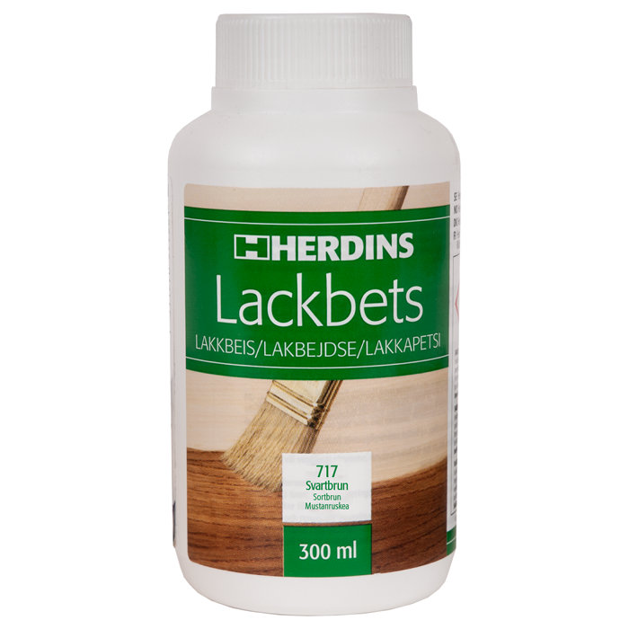 Lackbets Svartbrun 300 Ml Herdins