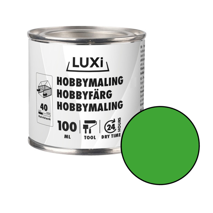 Hobbyfärg Grön 100 Ml Luxi