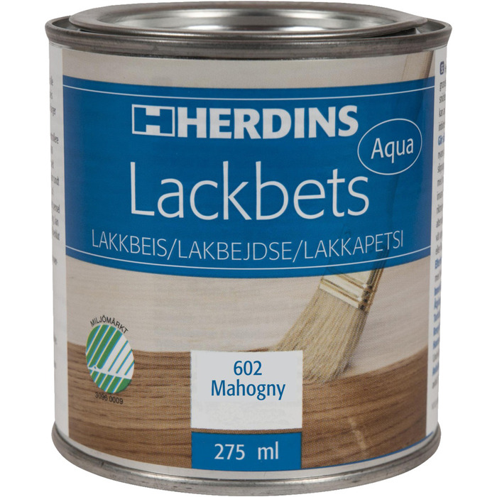 Lackbets Aqua Mahogny 275 Ml Herdins