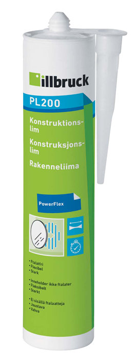 Konstruktionslim PL200 310 Ml Illbruck