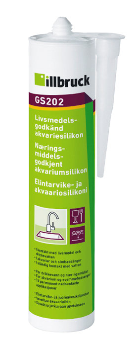 Silikon GS202 Transparent 310 Ml Illbruck