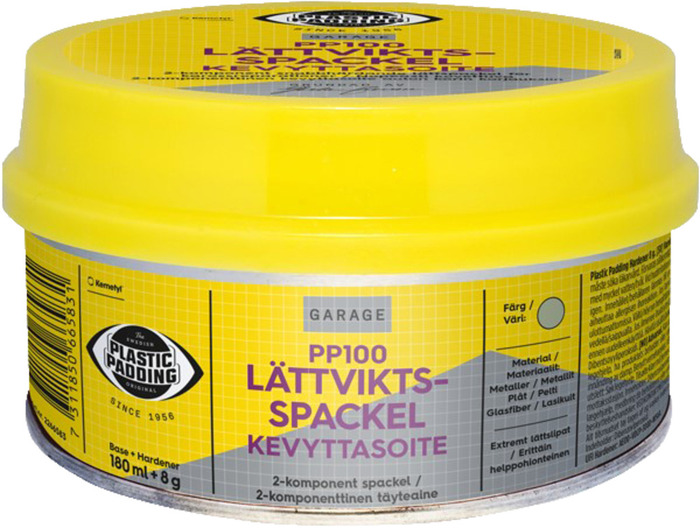 Lättviktsspackel 180 Ml Plastic Padding