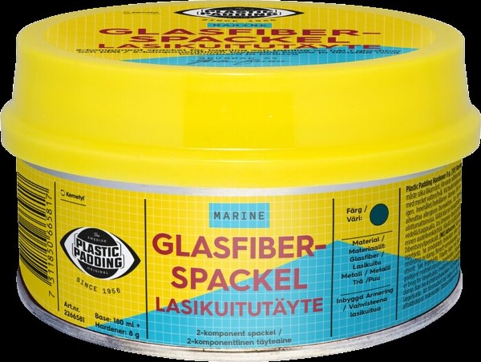 Glasfiberspackel 180 Ml Plastic Padding