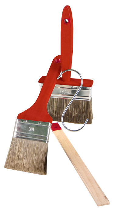 Penselset Rödfärg 4 Delar