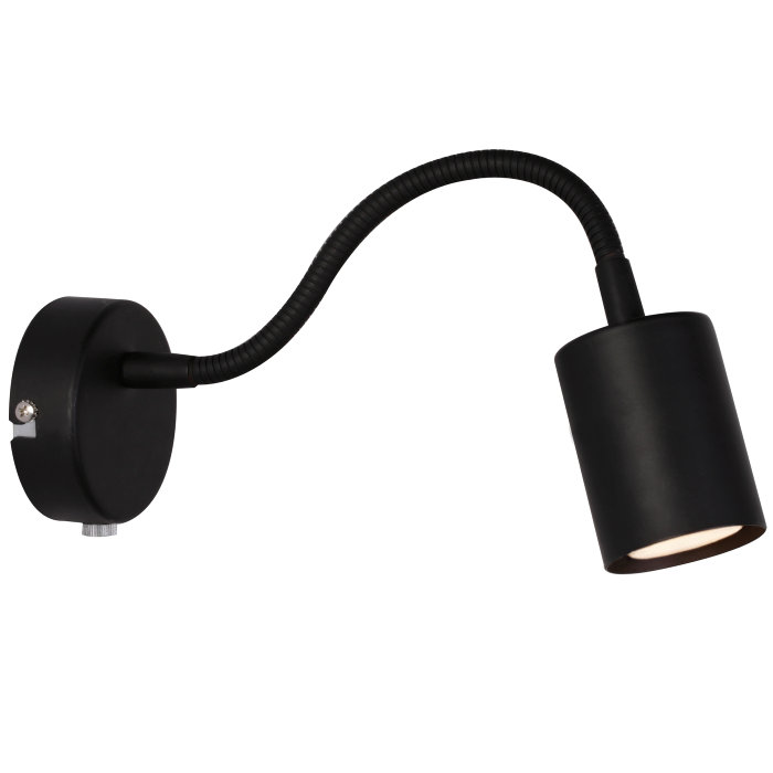 Väggspotlight Explore Flexarm Svart Nordlux