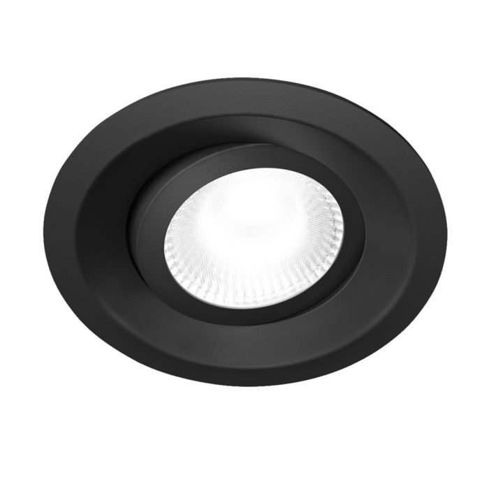 Downlight 8W 515 lm 2,2–4K Tilt Svart Plejd