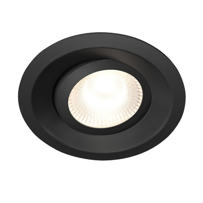Downlight 8W 515 lm 2,2–4K Tilt Svart 6-pack Plejd
