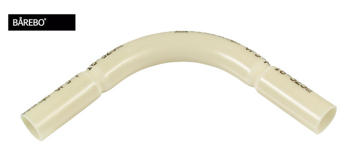 Rörböj 20 Mm 2-pack Bårebo