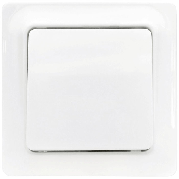 Strömbrytare 1-pol/Trapp