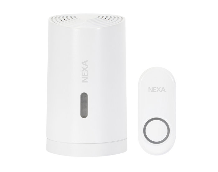 Batteridriven Dörrklocka & Tryckknapp Nexa