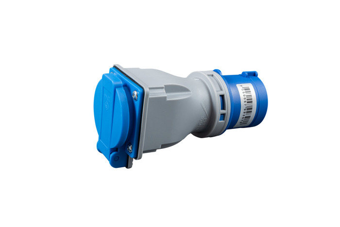 Övergångsadapter CEE Schuko 230V Qraft