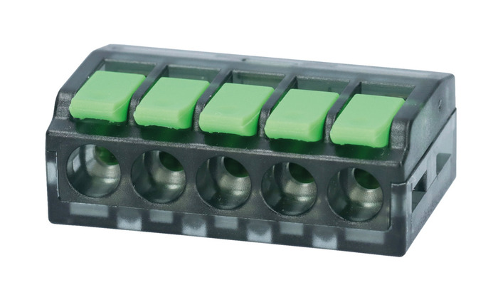 Toppklämma Öppningsbar 5-pol 3-pack