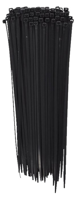 Buntband 300 X 4,8 Mm Svart 100-pack Max