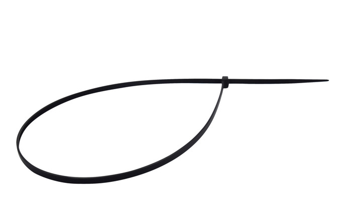 Buntband 200 X 3,6 Mm Svart 100-pack Qraft