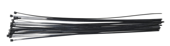 Buntband 350 X 7,2 Mm Svart 100-pack Qraft