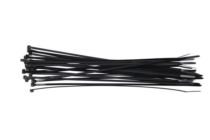 Buntband 500 X 7,5 Mm Svart 50-pack Qraft
