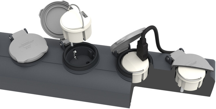 USB-adapter 2,4A Brennenstuhl
