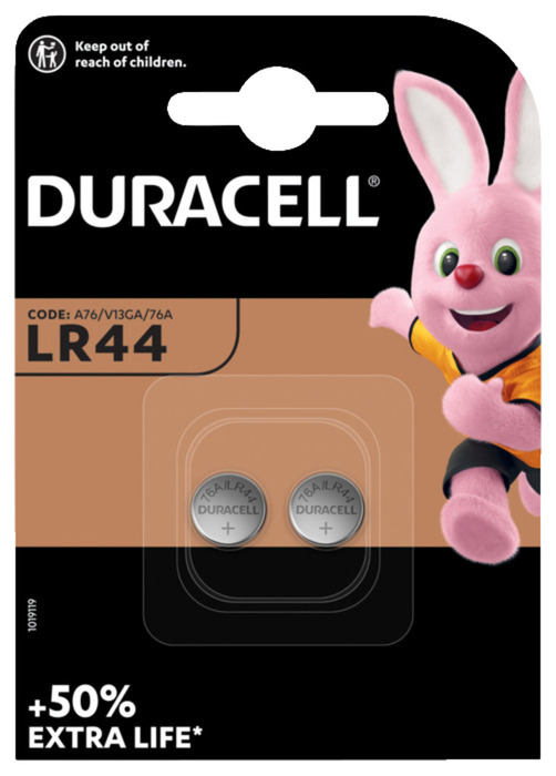 Batteri LR 44 2-pack Duracell