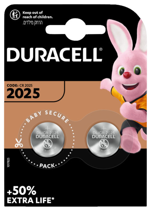 Batteri CR 2025 2-pack Duracell