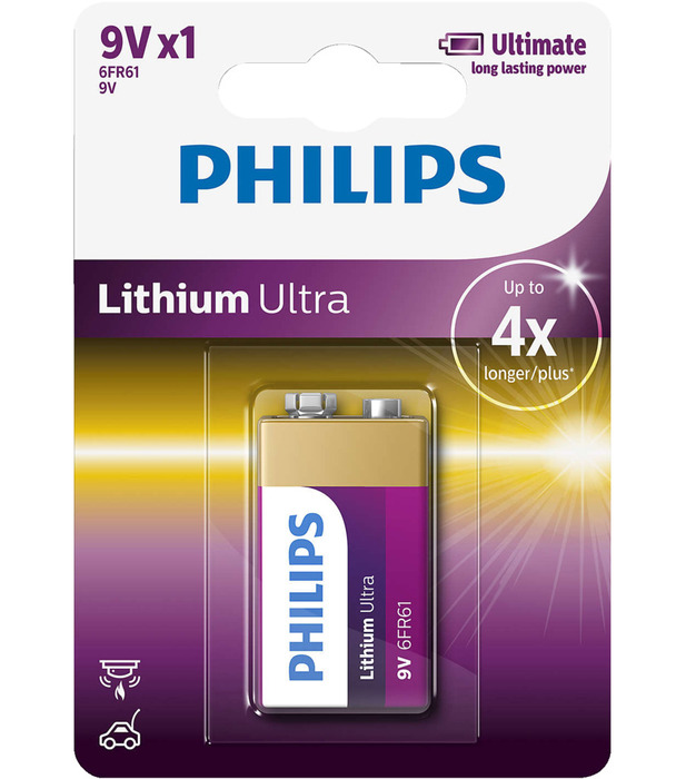 Batteri 9V Philips