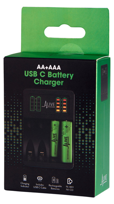 Batteriladdare DC 5V/2A