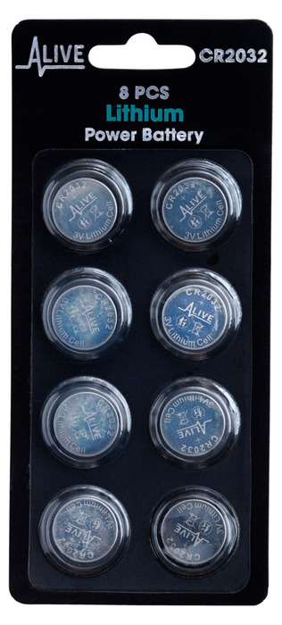 Batteri CR2032 8-pack