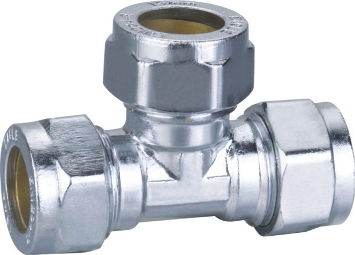 Klämringskoppling T-Rör 12 GG Carat