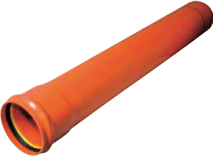 Markavloppsrör Ø110 mm x 6 m Pipelife