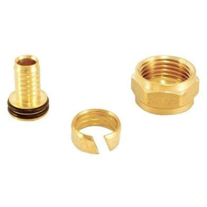 Kopplingsset PEX-rör 15 x 2,5 x R15