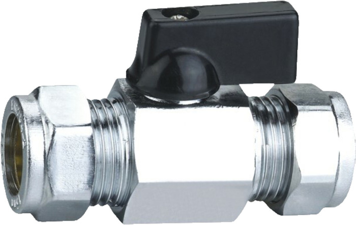 Minikulventil Ø12 mm Rak ScandFix