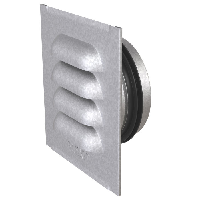 Jalusigaller Stål 4 X 4" Ø100 Mm Flexit