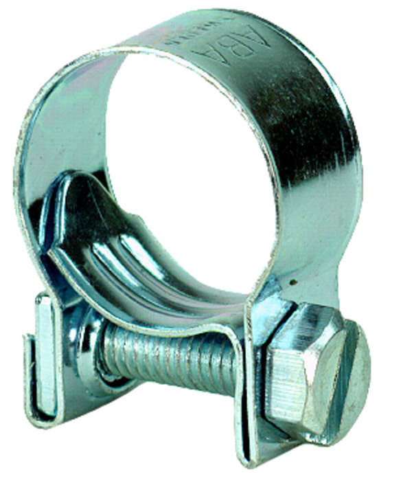 Slangklämma Mini Förzinkad Ø8-10 mm 2-pack Gelia