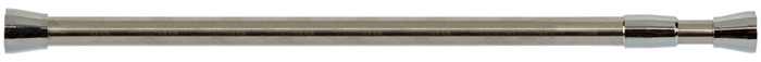 Duschdraperistång Stål 70-120 cm Ø22 mm Geyser