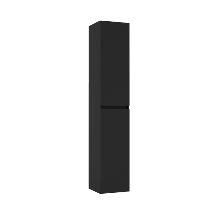 Högskåp Deluxe Mattsvart 157 Cm REN