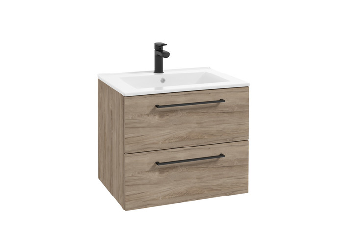 Badrumskommod Deluxe Brunbets Ek 60 Cm REN