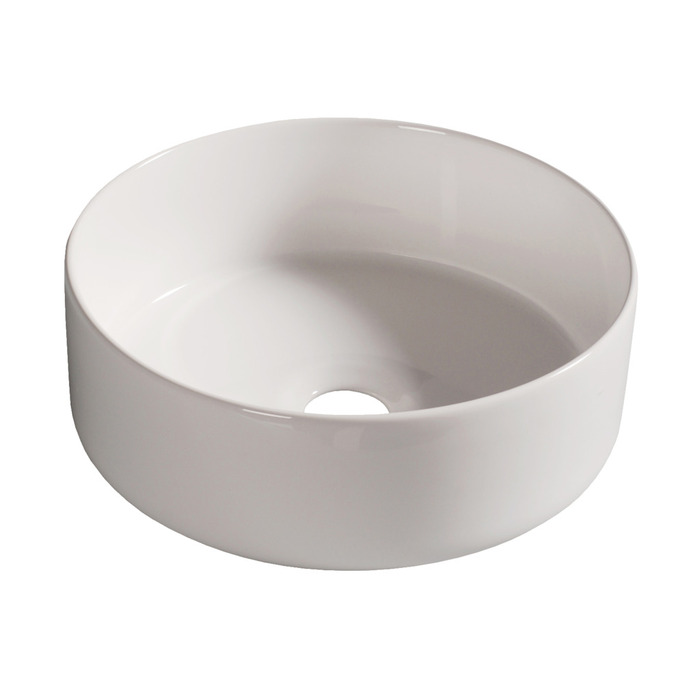 Handfat Fristående Porslin Vit Ø36 Cm